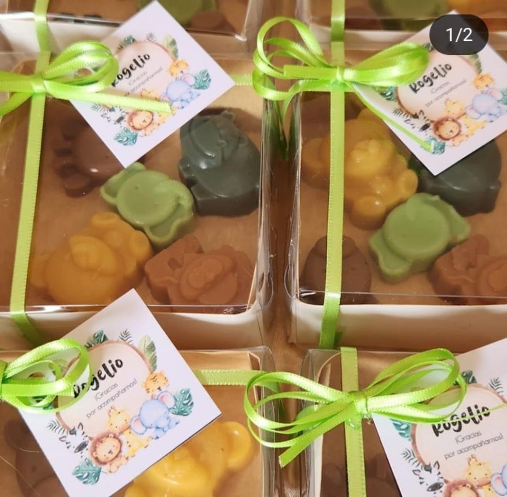 León, Hipopotamo y Osito (5 piezas)