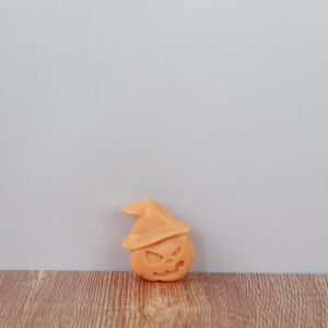 Halloween calabaza con sombrero