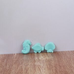 MAR caracoles, conchitas, caballitos y peces (5 piezas)